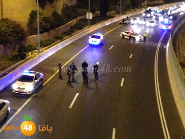 police searching fire ayalon (3).JPG